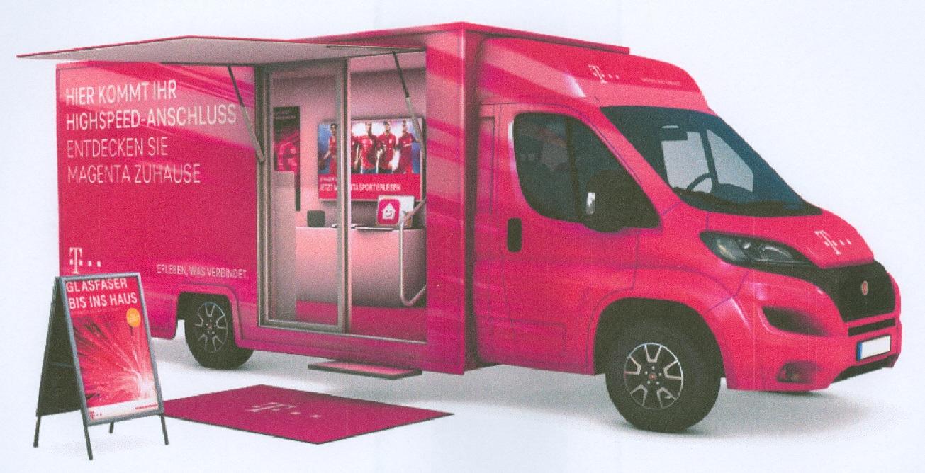 Telekom-Berater-Truck