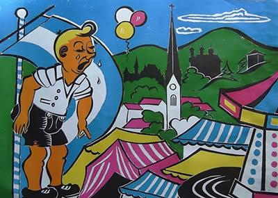 Werbung Volksfest