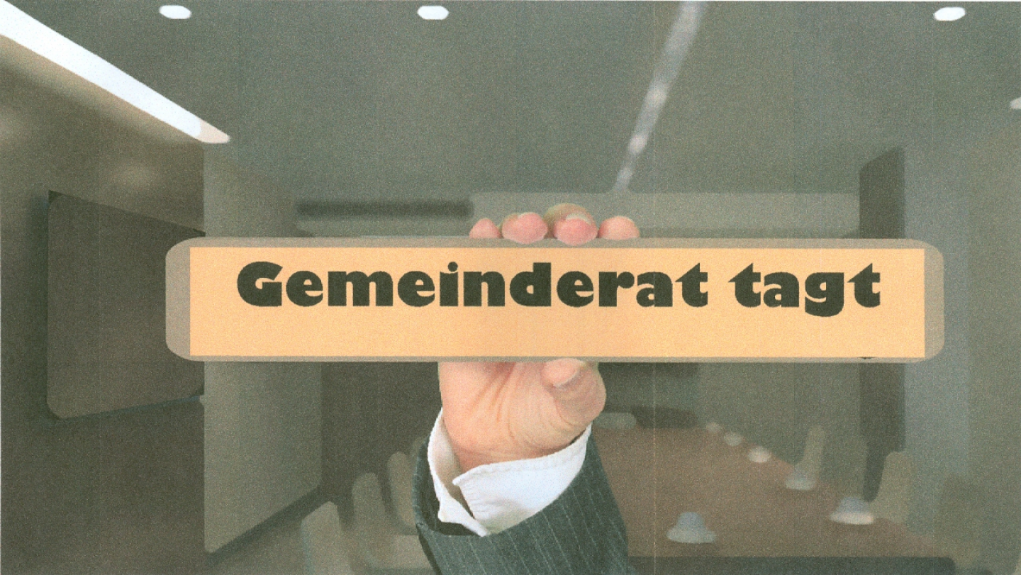 Gemeinderat tagt