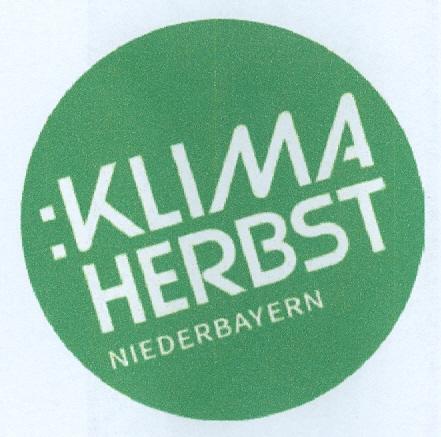 Logo "Klimaherbst Niederbayern 2025"