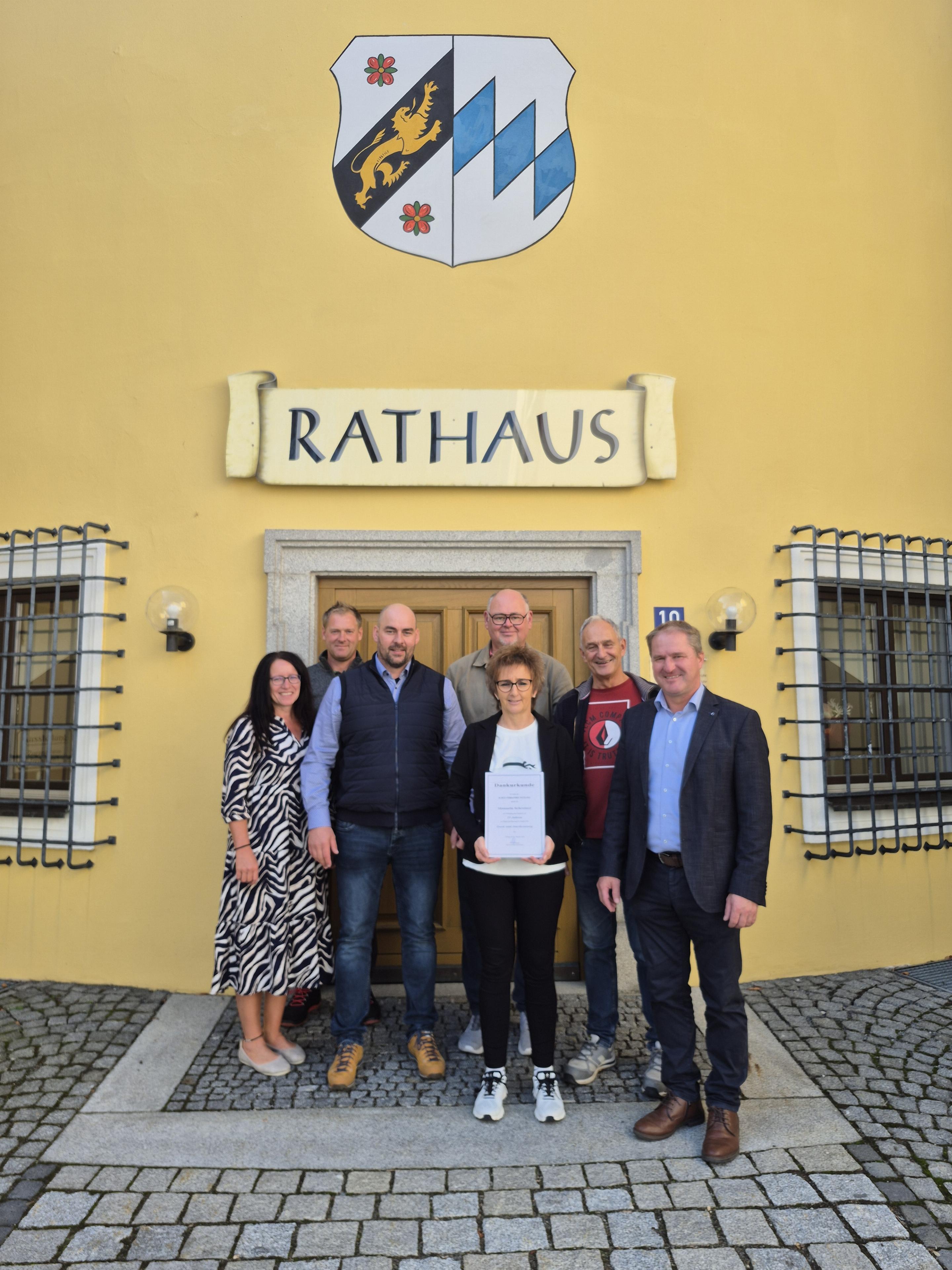 Gruppe zur Jubiläumsfeier